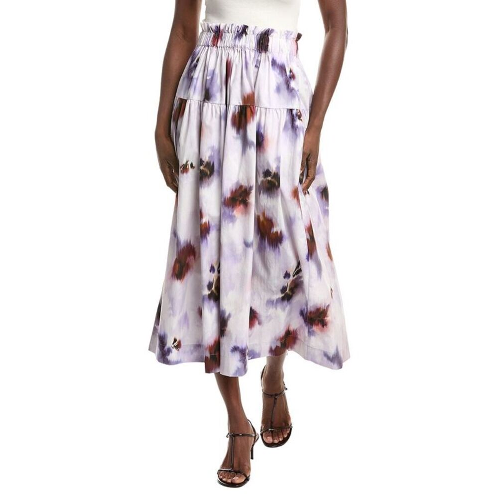 A.L.C. Womens Jayden Skirt, Purple